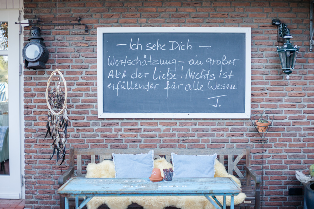 Eine freie Taufe auf dem Lande